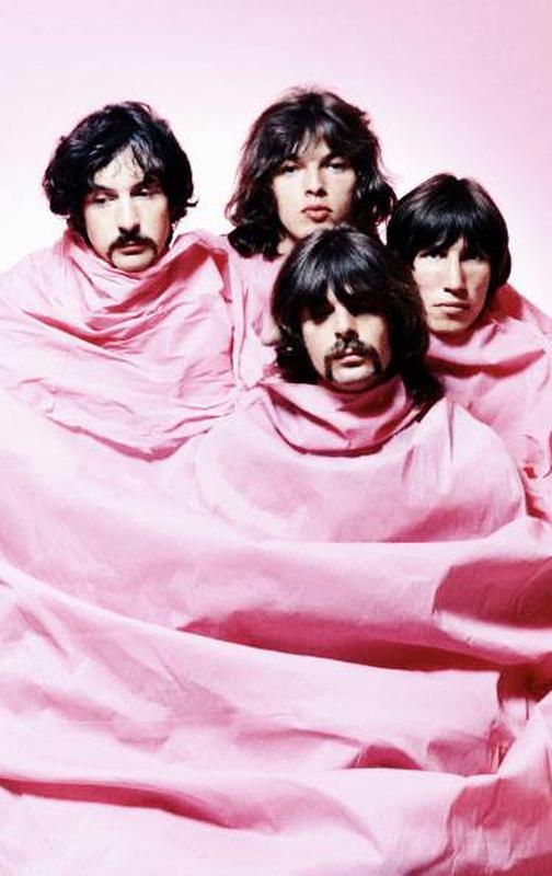 A very pink Pink Floyd in 1968.