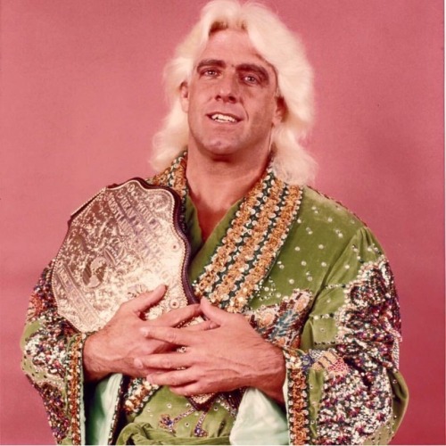 Pro wrestler Ric Flair in 1988.