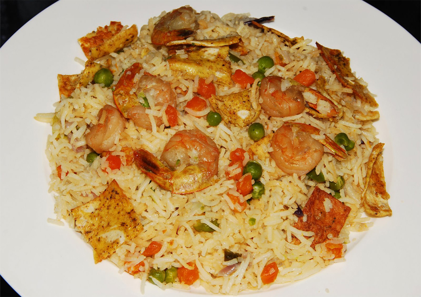 prawn fried rice