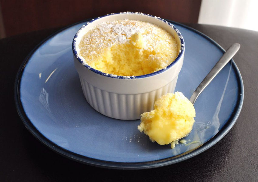 Microwave banana pudding